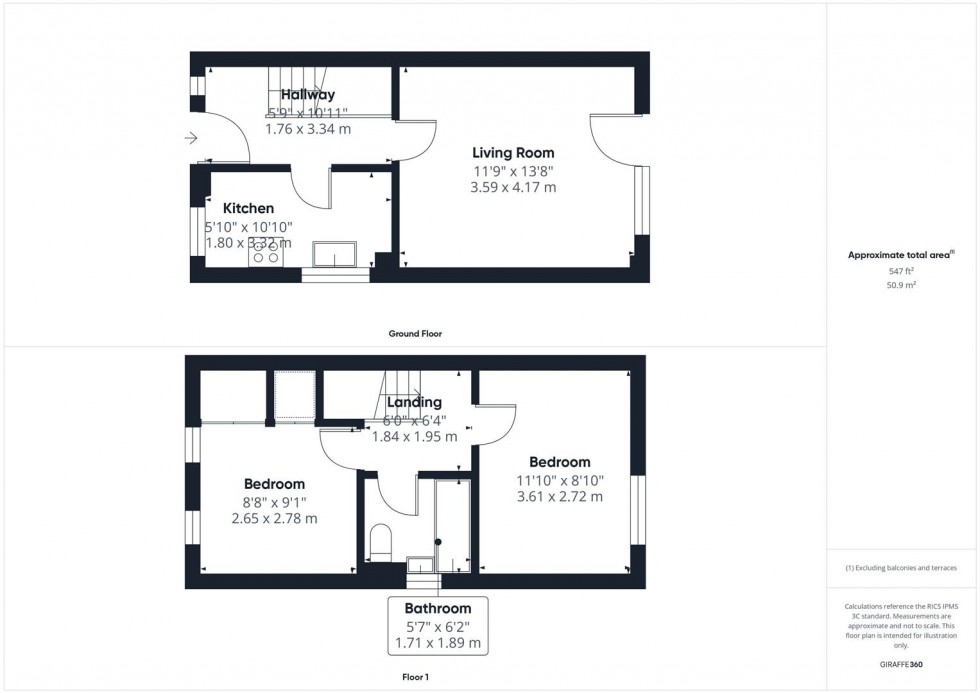 Floorplan for Cedar Close, Coppice, Aylesbury