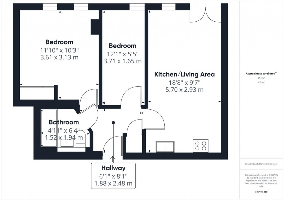 Floorplan for Walton Street, Aylesbury, Buckinghamshire
