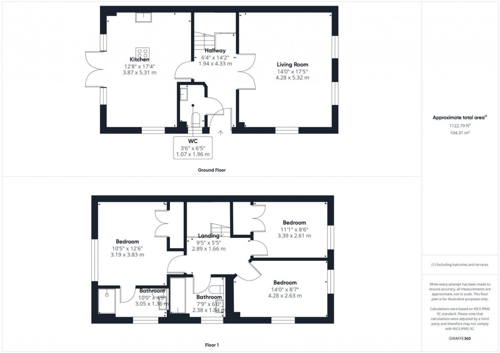 Floorplan for High Street, Haddenham