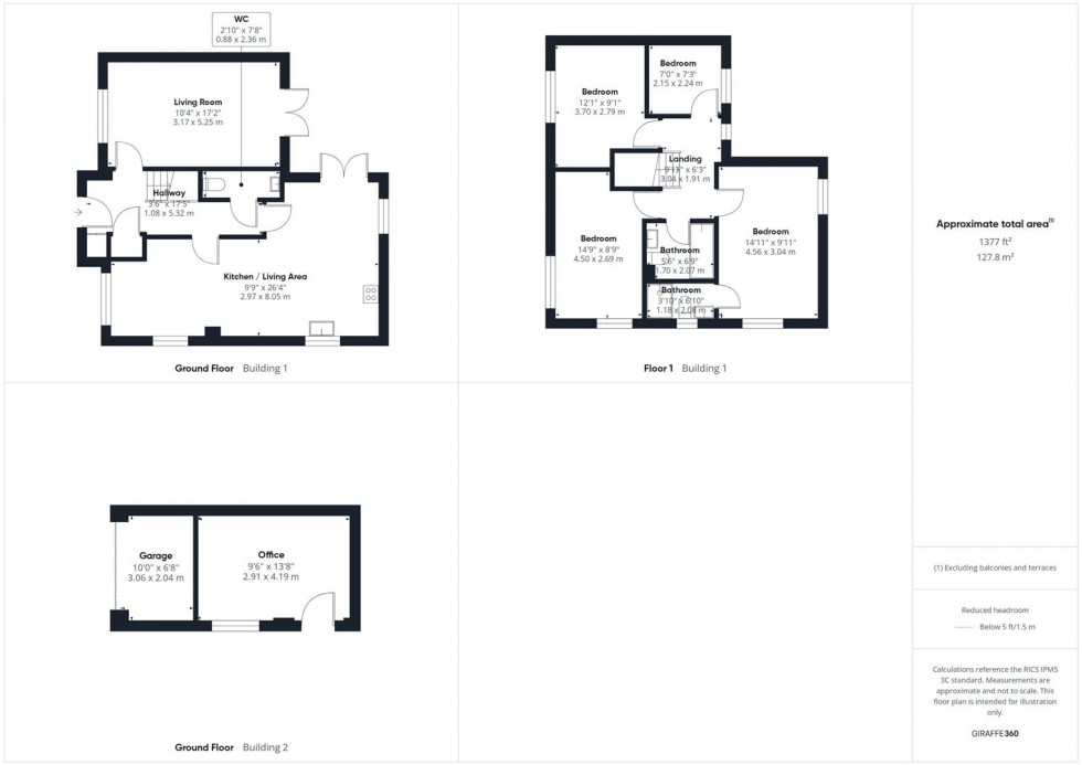 Floorplan for Carriage Road, Kingsbrook, Aylesbury