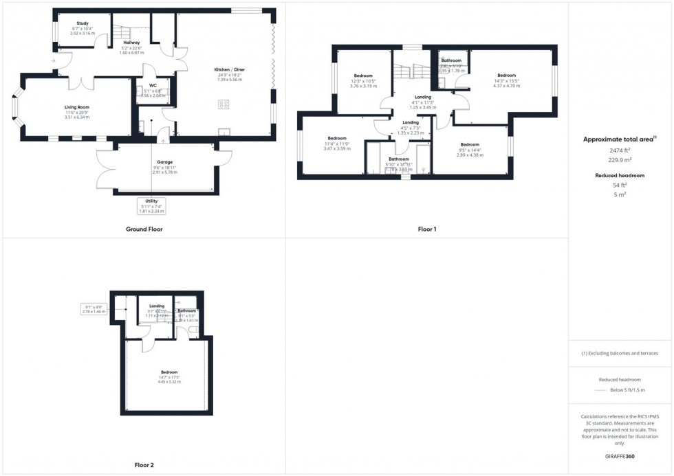 Floorplan for Lower Street, Quainton, Aylesbury