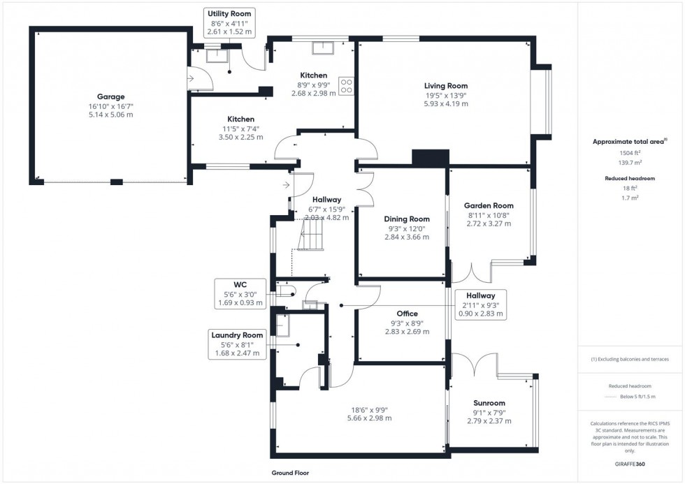 Floorplan for Bishops Meadow, Bierton, Aylesbury