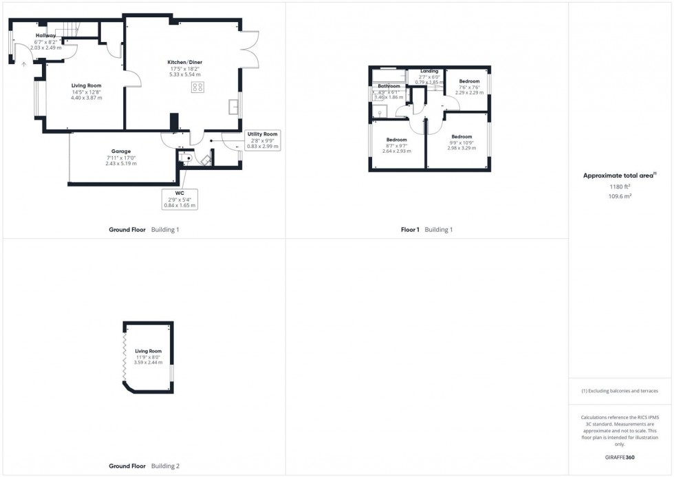 Floorplan for Austen Place, Haydon Hill, Aylesbury