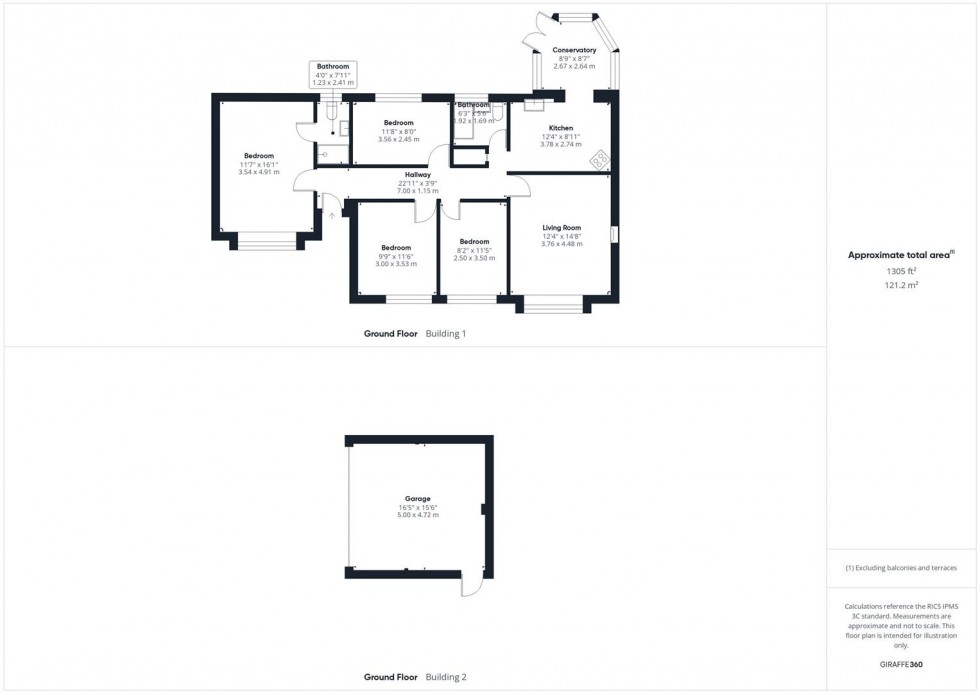 Floorplan for Bedgrove, Aylesbury, Buckinghamshire