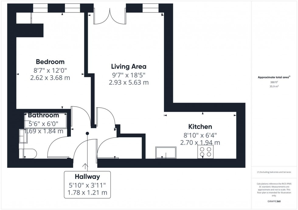 Floorplan for Walton Street, Aylesbury, Buckinghamshire