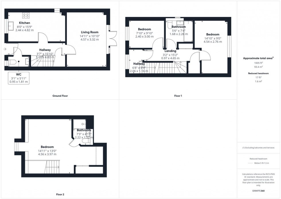 Floorplan for Herman Street, Berryfields, Aylesbury