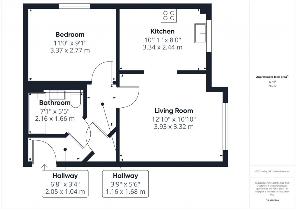 Floorplan for Juniper Drive, Weston Turville, Aylesbury
