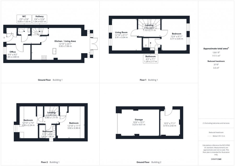 Floorplan for Armstrongs Fields, Kingsbrook, Aylesbury
