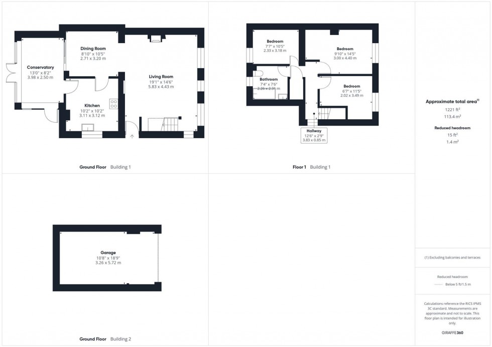 Floorplan for Lower Street, Quainton, Buckinghamshire