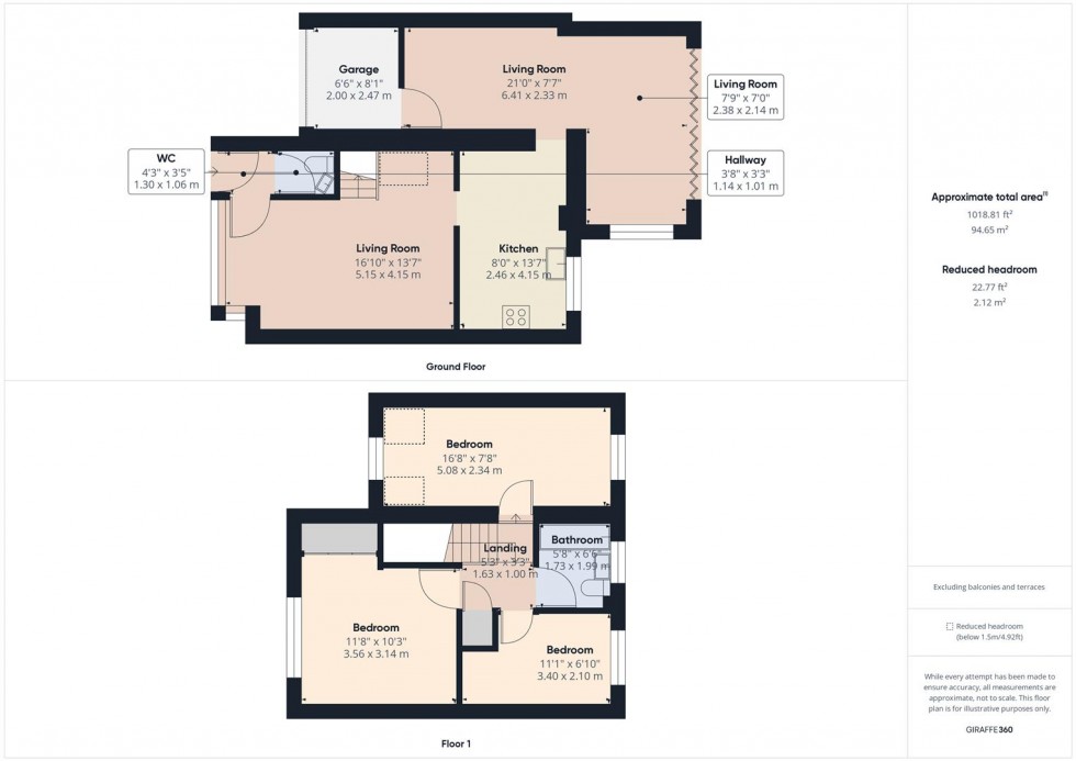 Floorplan for Puffin Way, Watermead, Aylesbury