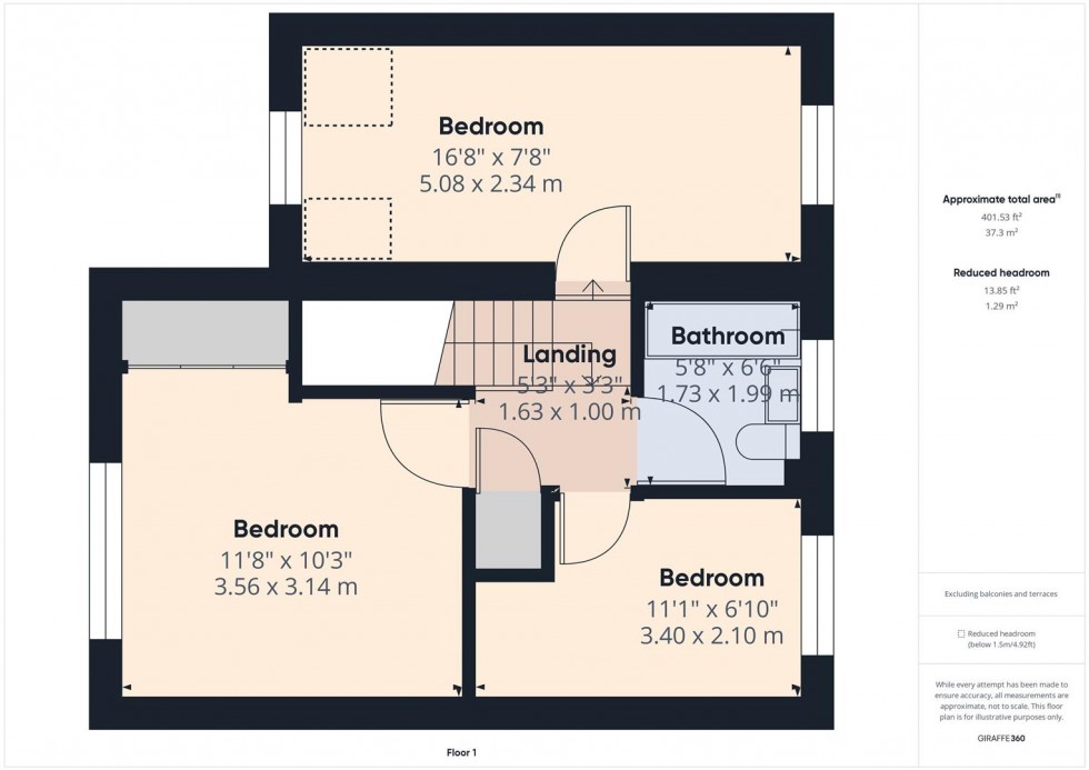 Floorplan for Puffin Way, Watermead, Aylesbury