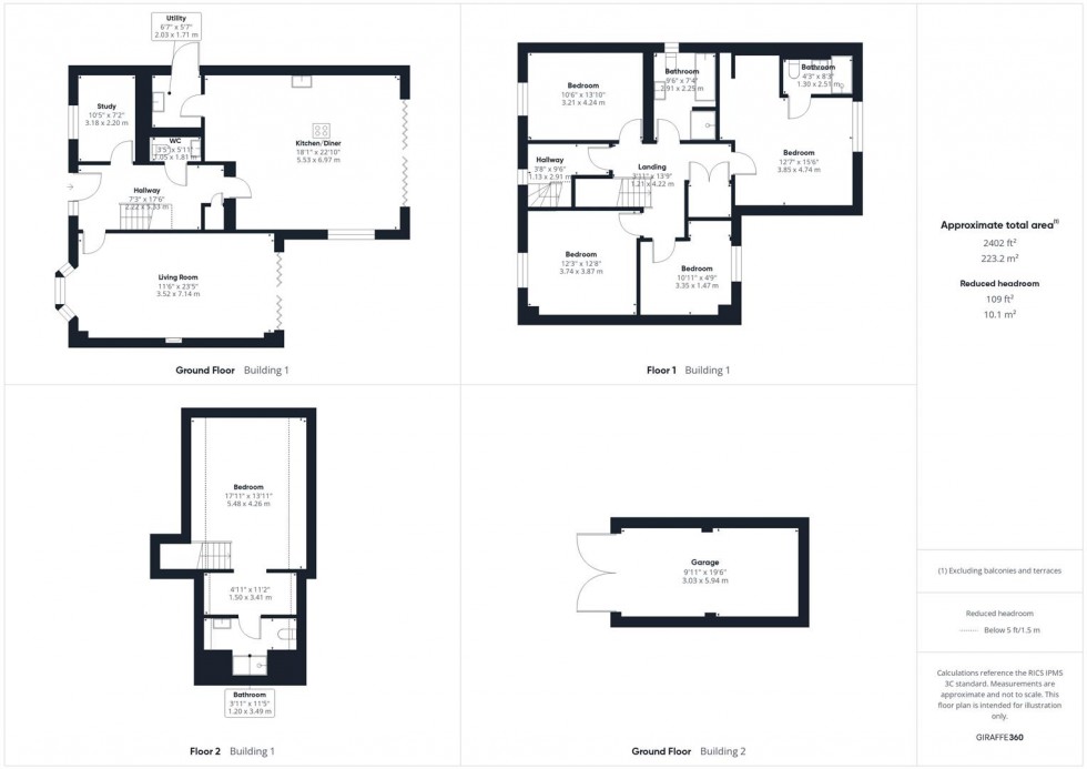 Floorplan for Lower Street, Quainton, Aylesbury