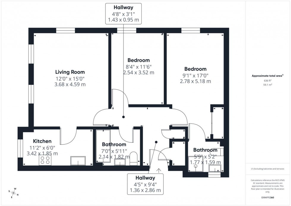 Floorplan for Woodmans Croft, Fairford Leys, Aylesbury