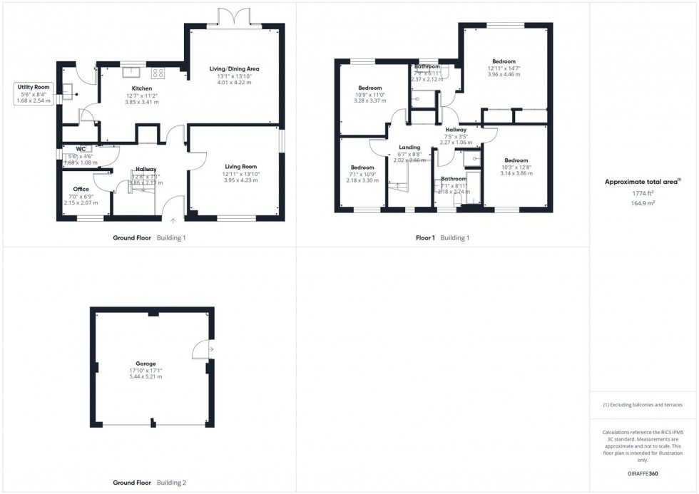 Floorplan for Turney Street, Canalside, Aylesbury