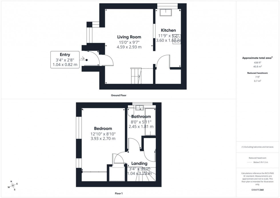 Floorplan for Shelduck Close, Watermead, Aylesbury