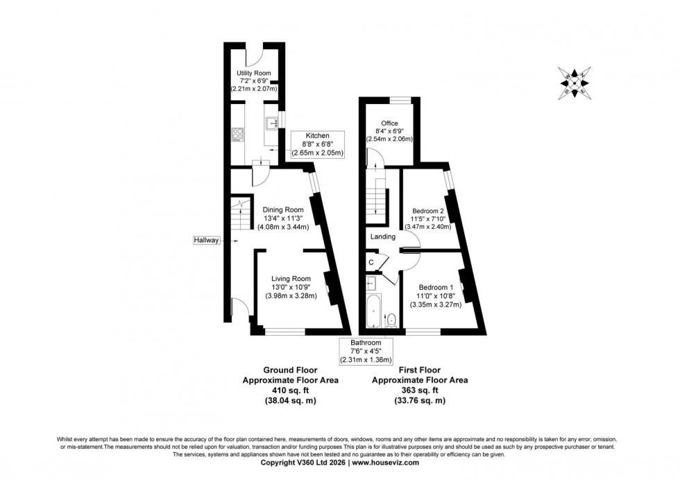 Floorplan for Albert Street, Aylesbury, Buckinghamshire