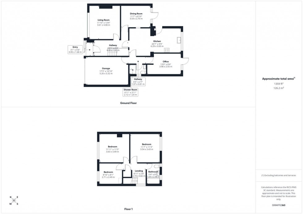 Floorplan for Bedgrove, Bedgrove, Aylesbury