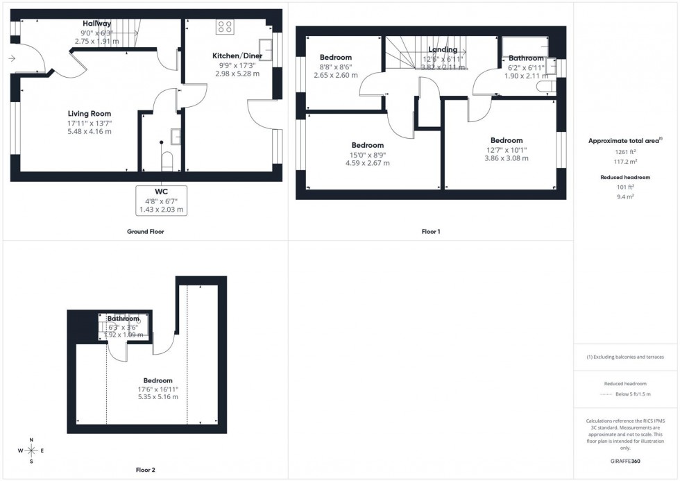 Floorplan for Paradise Orchard, Berryfields, Aylesbury
