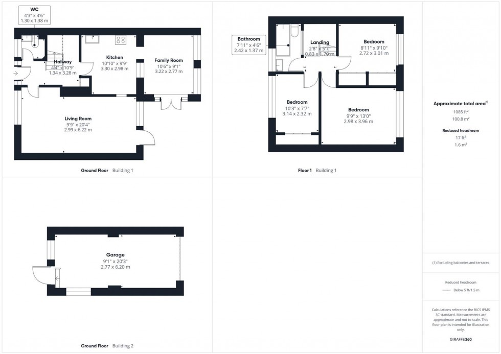 Floorplan for Cotswold Green, Elmhurst, Aylesbury