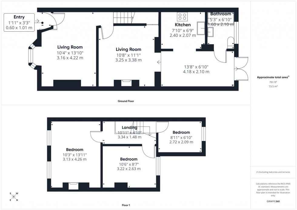 Floorplan for West Street, Aylesbury, Buckinghamshire