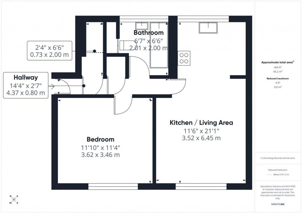 Floorplan for Somerville Way, Prebendal Farm, Aylesbury