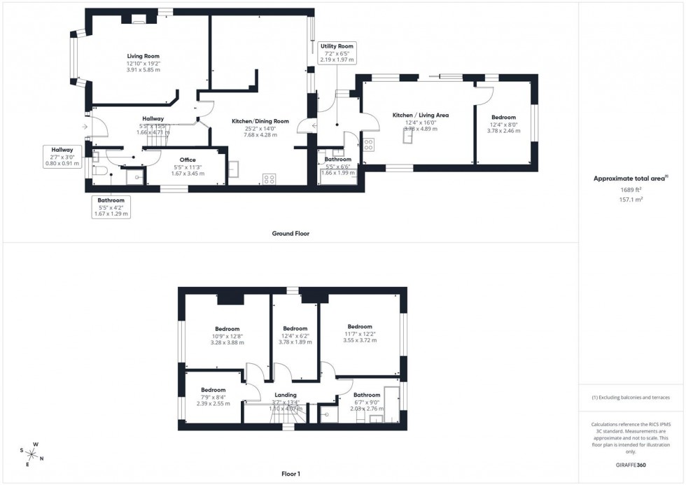 Floorplan for Milton Road, Aylesbury, Buckinghamshire