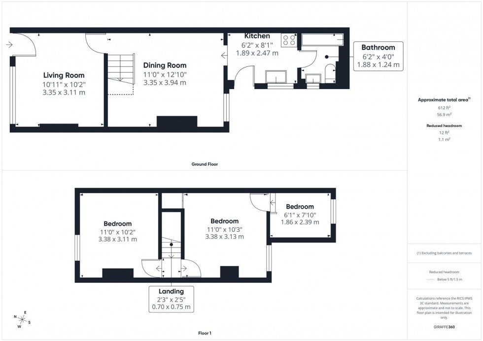 Floorplan for Albert Street, Aylesbury, Buckinghamshire