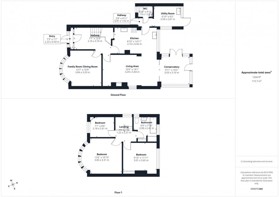 Floorplan for Tring Road, Aylesbury, Buckinghamshire