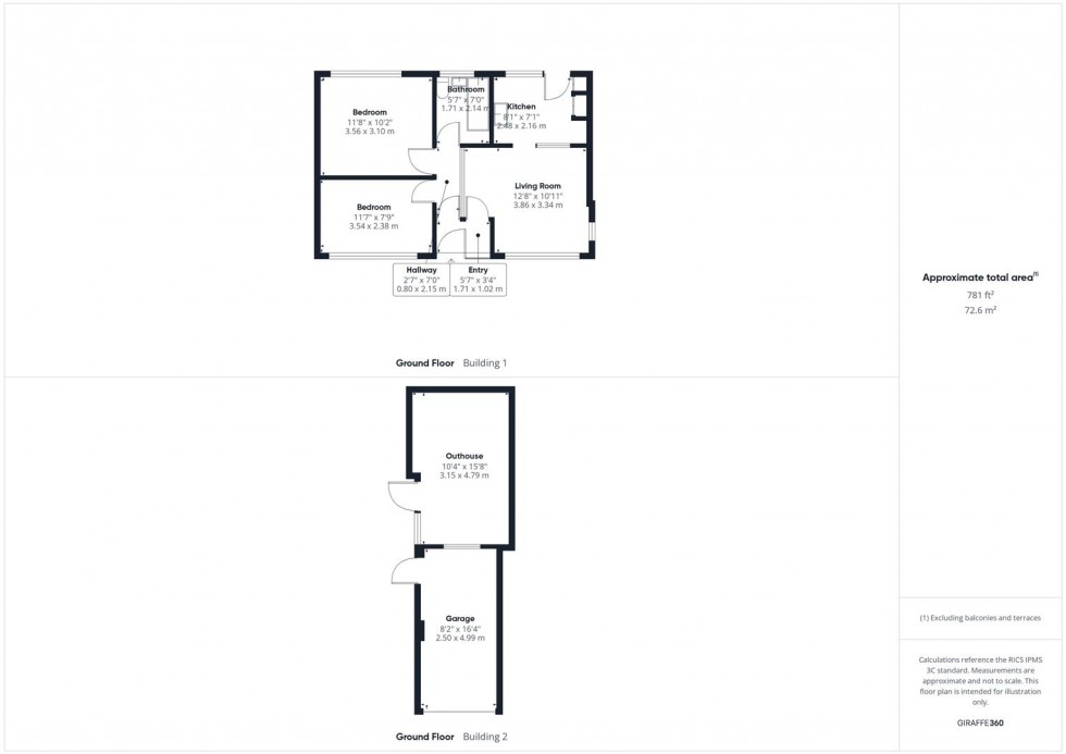 Floorplan for Old Forge Gardens, Bierton, Aylesbury