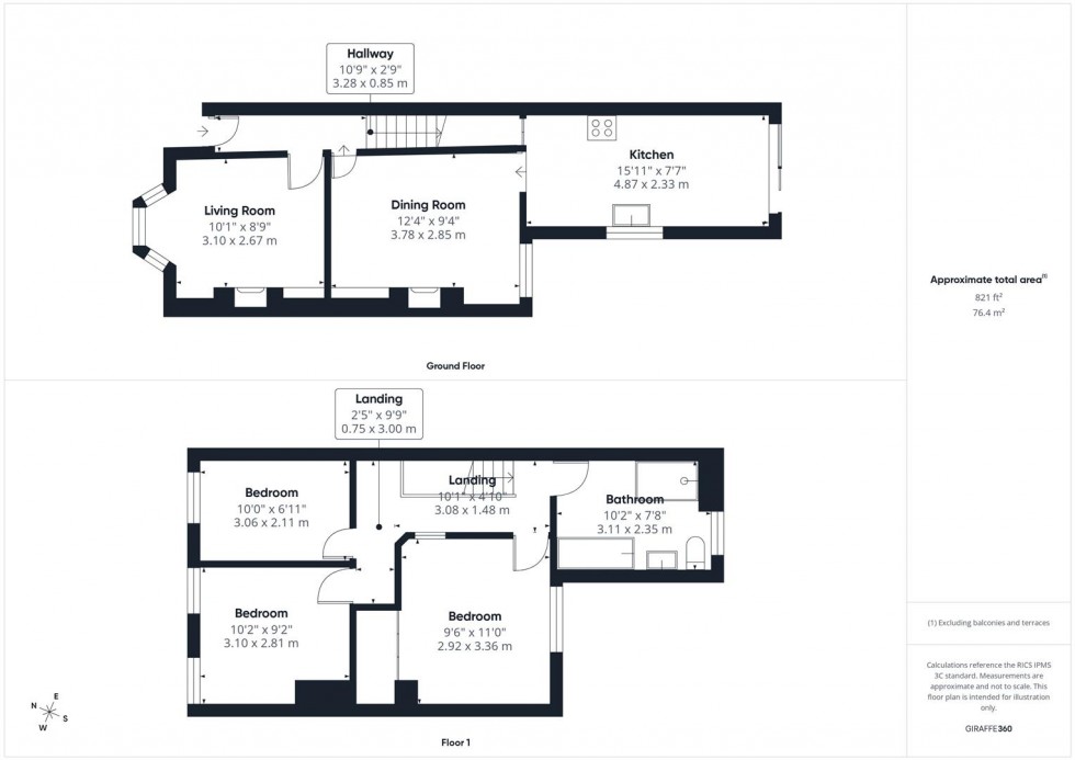 Floorplan for Albion Street, Aylesbury, Buckinghamshire