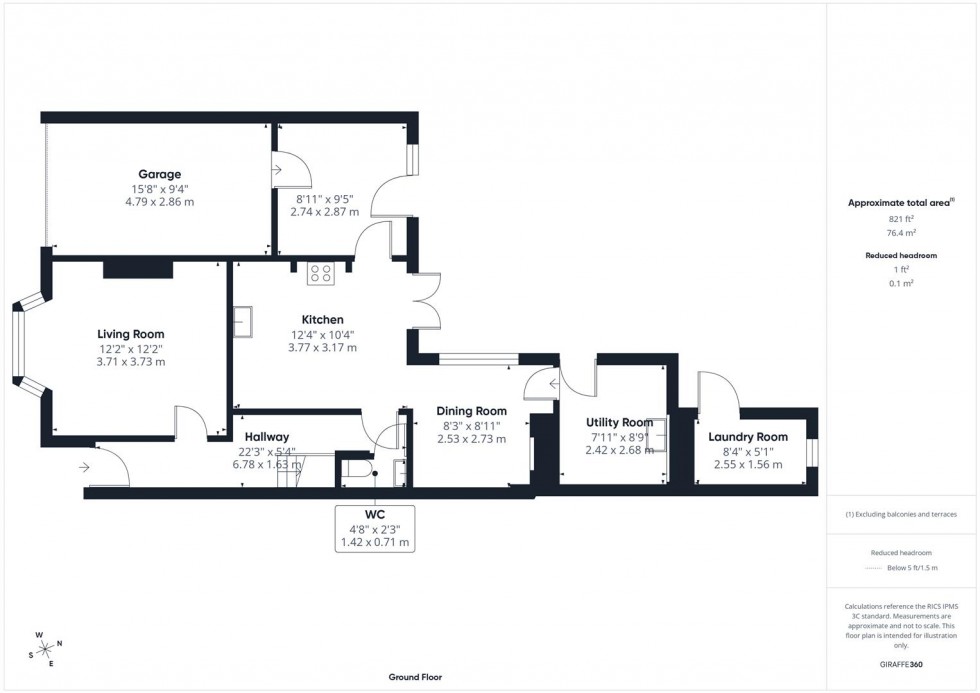 Floorplan for Oxford Road, Stone, Aylesbury