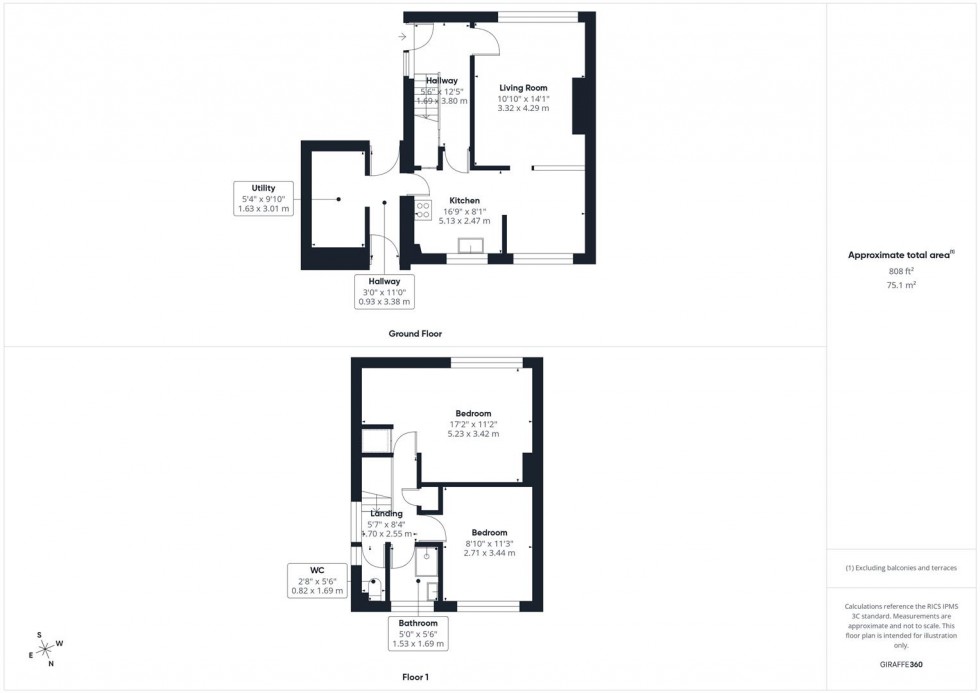 Floorplan for Radnor End, Elmhurst, Aylesbury