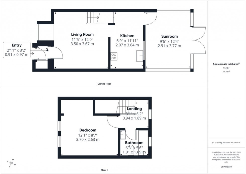 Floorplan for Eames Close, Cleveland Park, Aylesbury