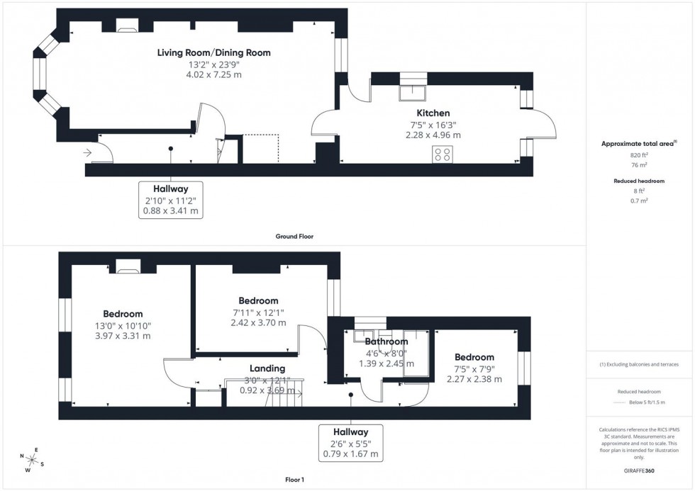 Floorplan for Princes Road, Aylesbury, Buckinghamshire