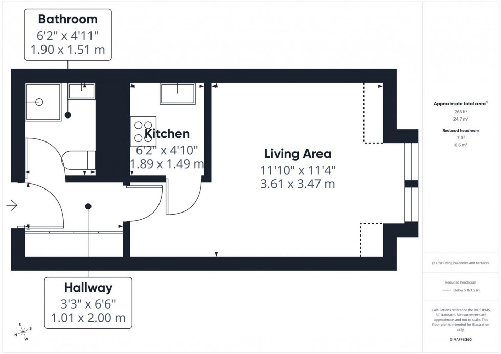 Floorplan for Wycliffe End, Aylesbury, Buckinghamshire