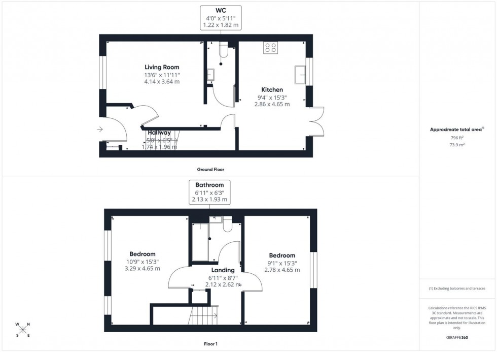 Floorplan for Boulton Road, Aston Reach, Aylesbury