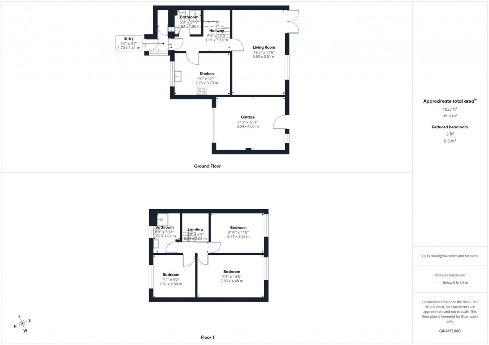 Floorplan for Lowndes Way, Winslow, Buckingham