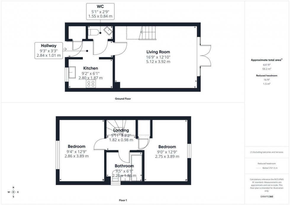 Floorplan for Burnet Lane, Broughton, Aylesbury