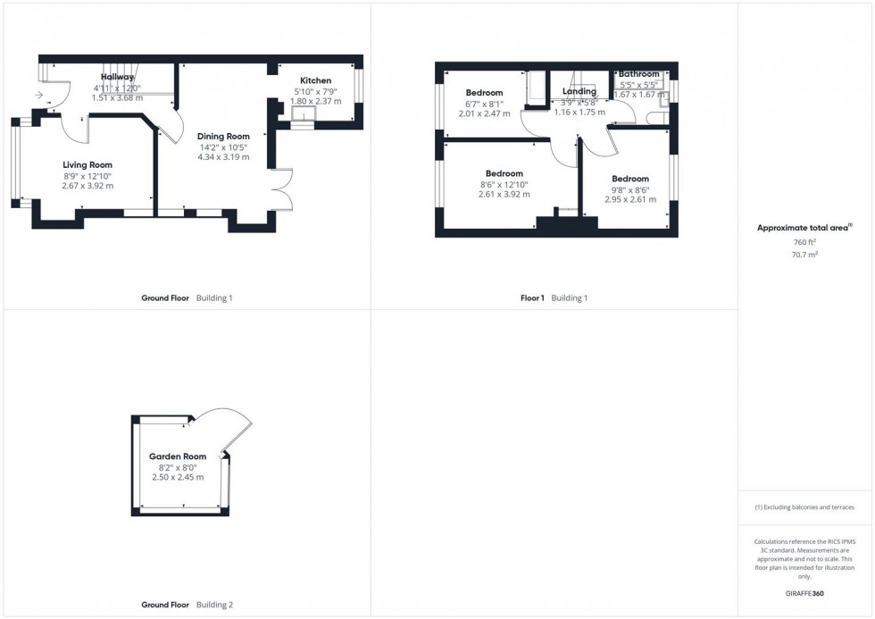 Floorplan for Abbey Road, Aylesbury, Buckinghamshire