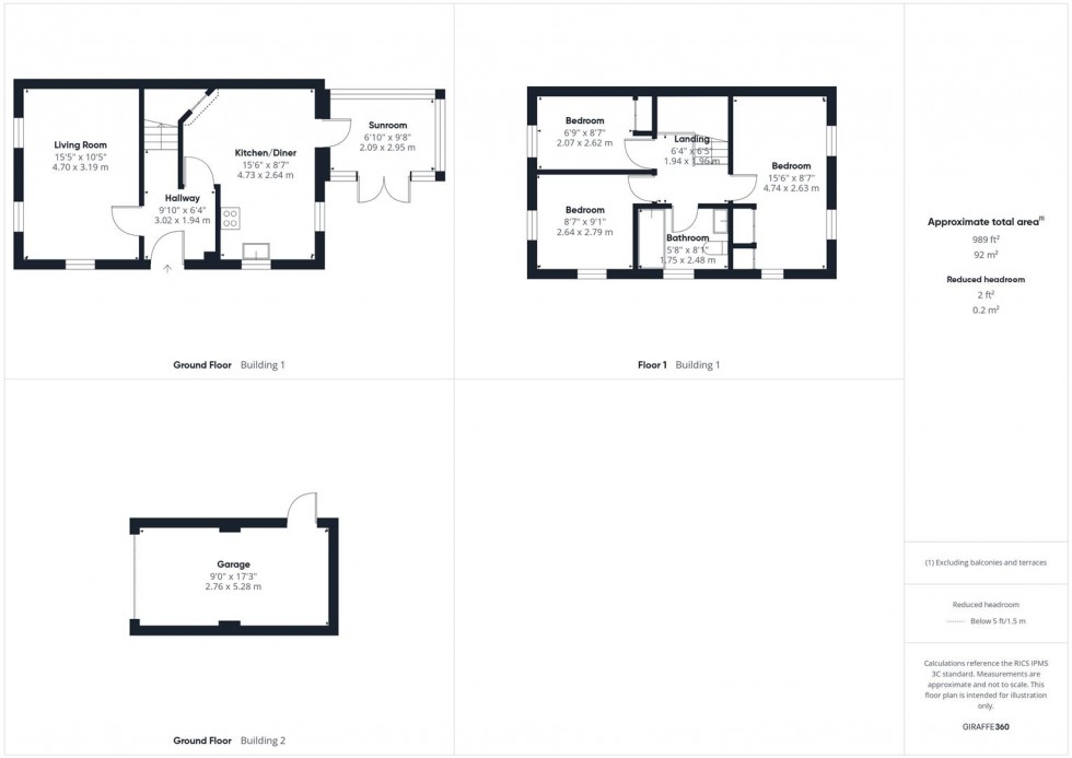 Floorplan for The Plover, Watermead, Aylesbury