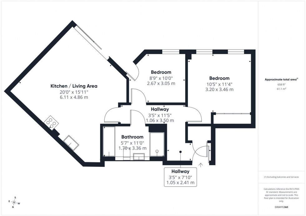 Floorplan for Exchange Street, Aylesbury, Buckinghamshire