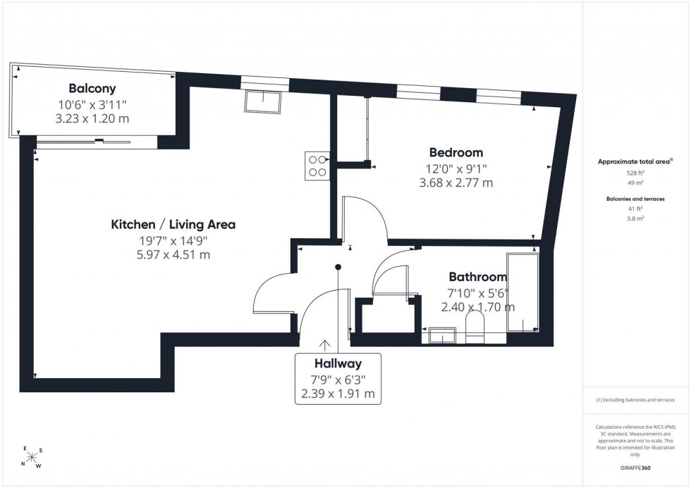 Floorplan for Exchange Street, Aylesbury, Buckinghamshire