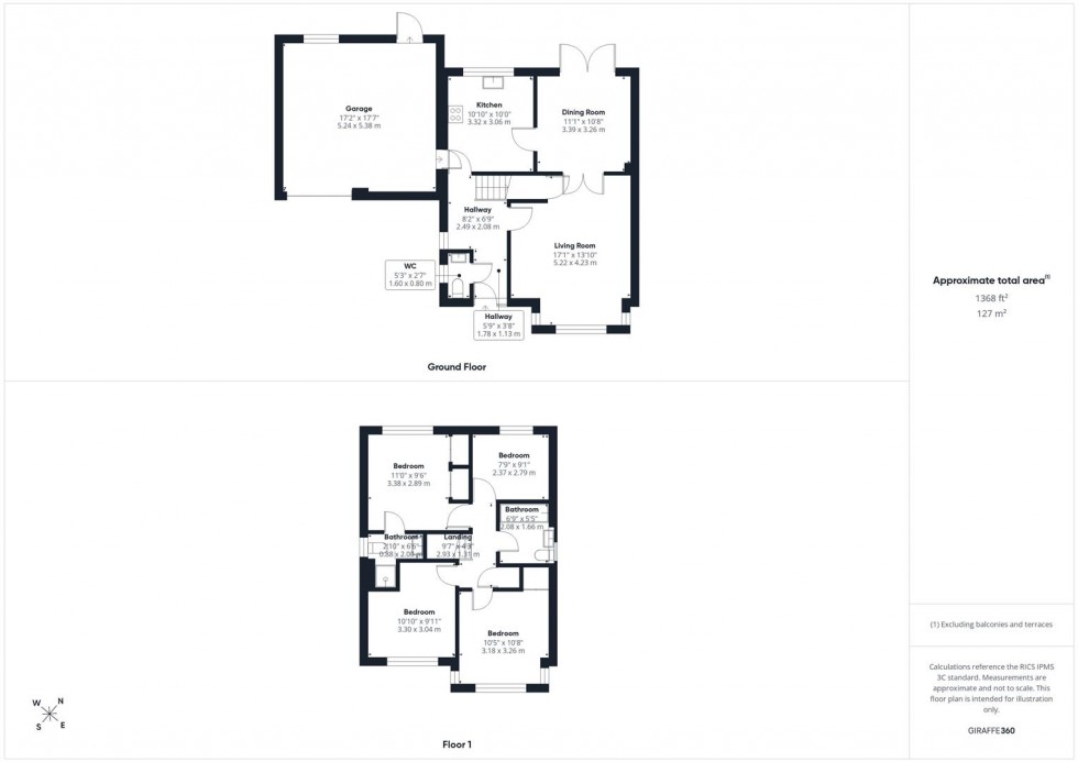 Floorplan for Holly Drive, Lavender Grange, Aylesbury