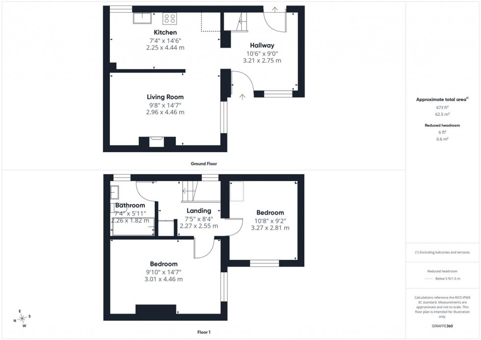 Floorplan for Northern Road, Aylesbury, Buckinghamshire
