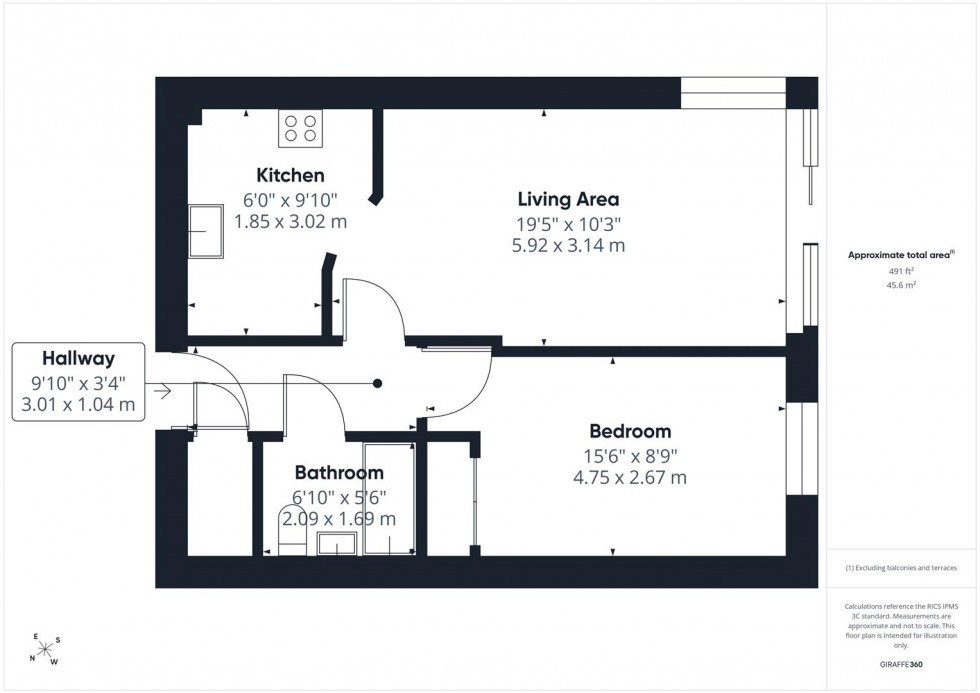 Floorplan for Coxhill Way, Aylesbury, Buckinghamshire