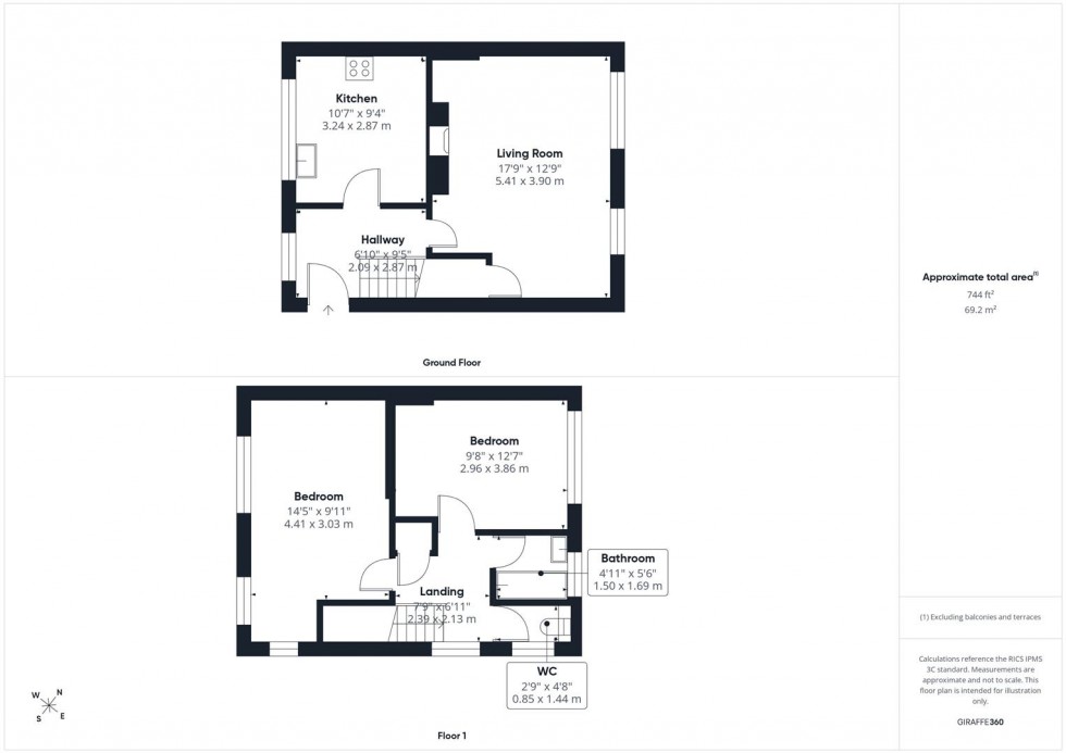 Floorplan for Lavric Road, Walton Court, Aylesbury
