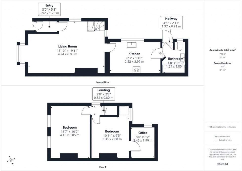 Floorplan for Ardenham Street, Aylesbury, Buckinghamshire