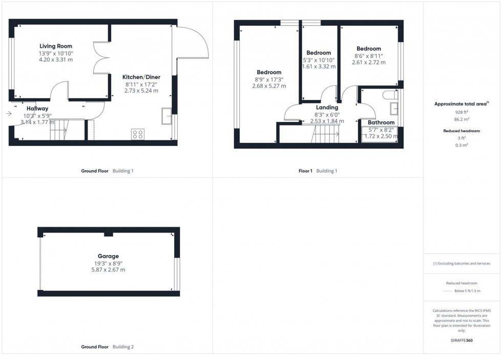 Floorplan for Hastoe Park, Aylesbury, Buckinghamshire