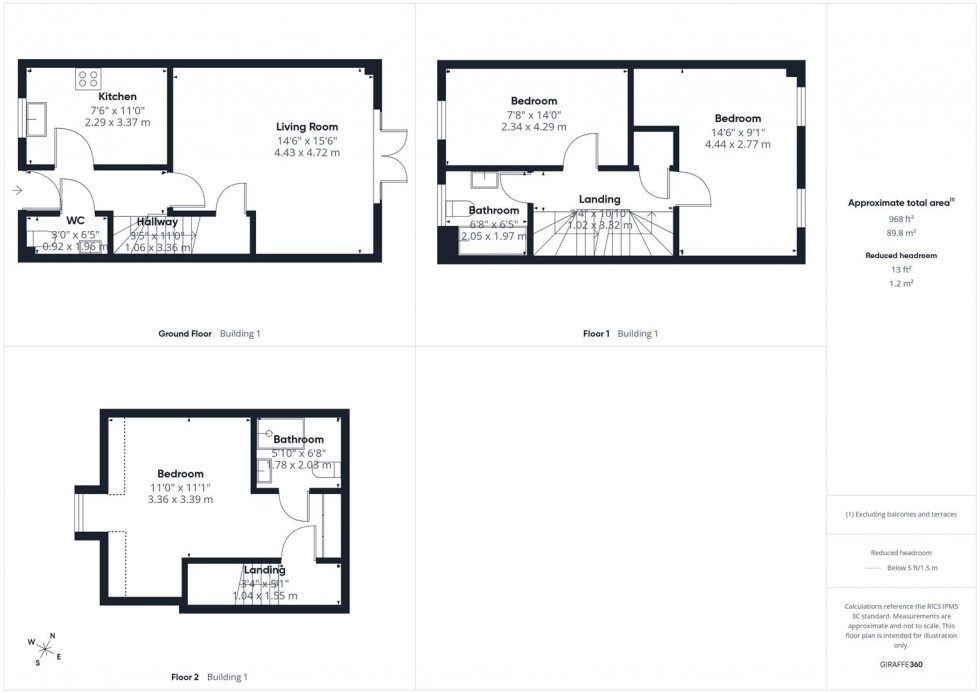 Floorplan for Chaundler Drive, Buckingham Park, Aylesbury