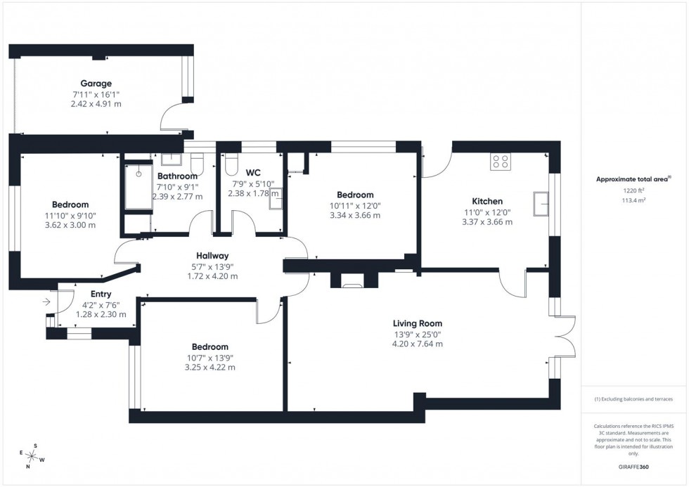Floorplan for Limes Avenue, Aylesbury